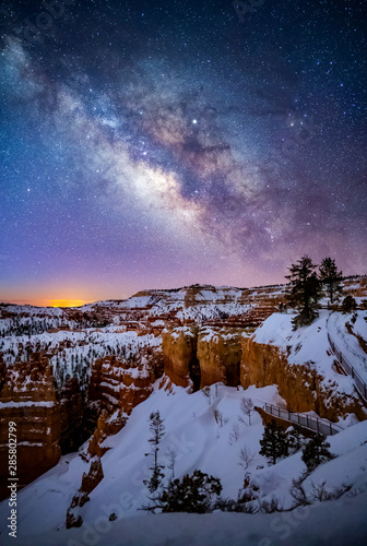  Milky Way over Bryce Canyon, Utah, USA