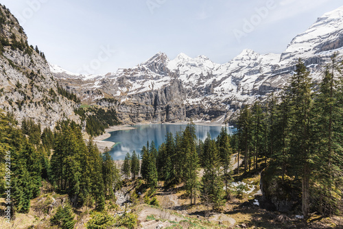 Oeschinensee lake Switzerland