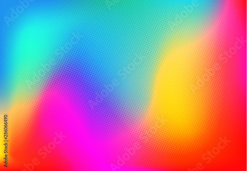 Background colorful halftone gradient vector background