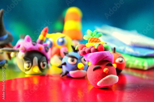 Plasticine products children's creativity free time to good use.