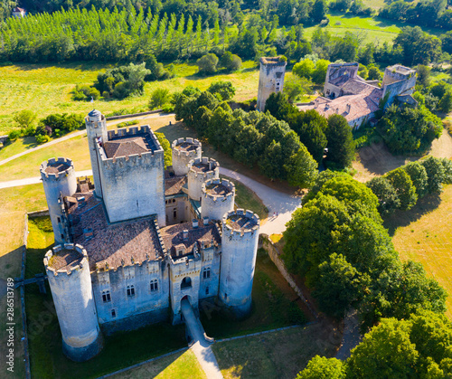 View of Chateau de Roquetaillade