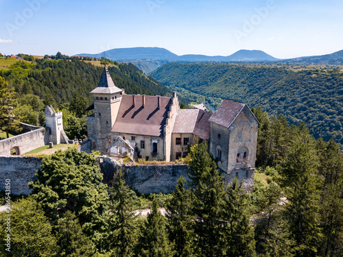 Ostrožac ( Ostrozac ) Castle is located in Bosnia and Herzegovina. It dates back to the 16th century when the Ottoman Turks established Ottoman province of Bosnia. It was renewed by Habsburg family.