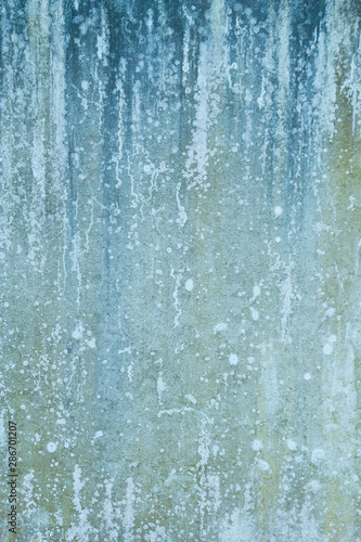 Old blue wall background or texture