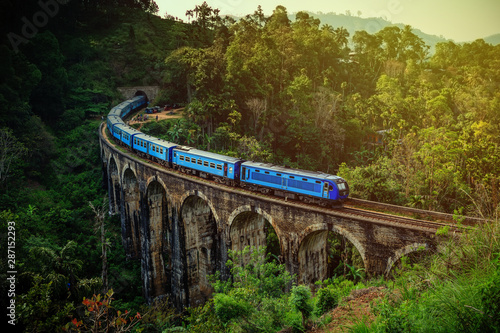 The Nine Arches Bridge is one of the most iconic bridges and beautiful sights of Sri Lanka.