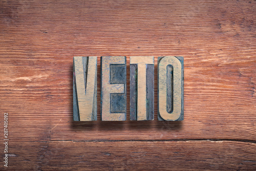 veto word wood