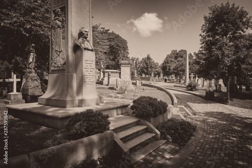 President John Tyler's Tomb at Hollywood Cemetery in Richmond, Virginia