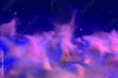 fantasy smoke concept with spotlights design abstract background for decorating purposes