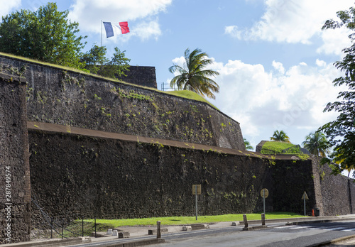 Fort Saint Louis in Fort-de-France, Martinique