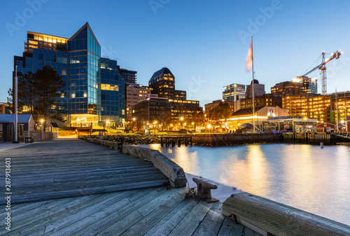 The Skyline of Halifax in Canada