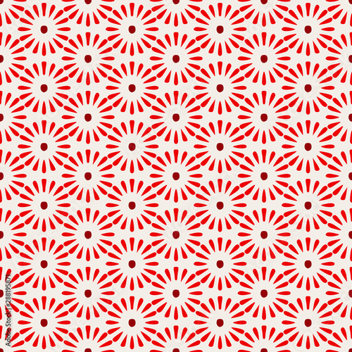 Geometric portuguese azulijo seamless pattern vector