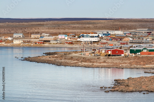 The Coast line of Ulukhaktok - Holman, Canada.