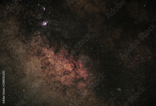 Nebulas and stars