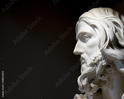 The bust of the Savior, Salvator Mundi, Gian Lorenzo Bernini