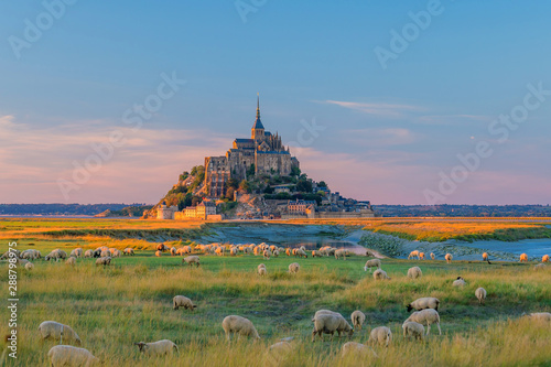 Mont Saint-Michel in France