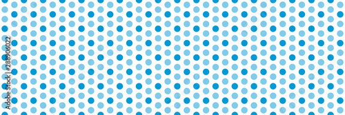 wide blue polka dots seamless vector pattern