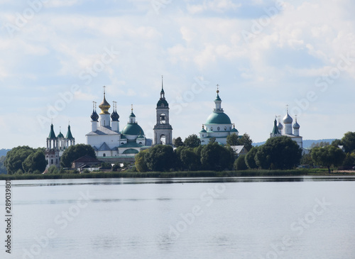 Spaso-Yakovlevsky monastery was founded in 1389 by Rostov Bishop St. James. Major temples built in 1725 - 1758. Russia, Rostov, August 2019