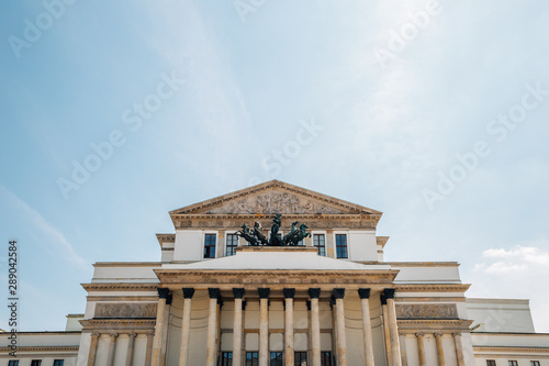 Teatr Wielki - Polish National opera house in Warsaw, Poland