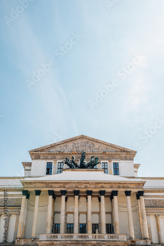 Teatr Wielki - Polish National opera house in Warsaw, Poland