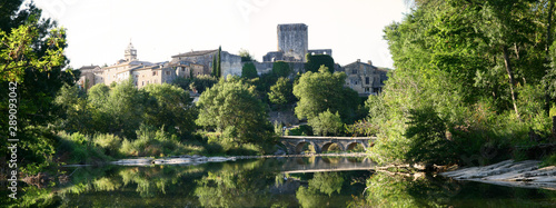 Montclus, village du Gard en France