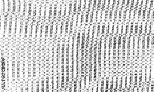 Vector fabric texture. Distressed texture of weaving fabric. Grunge background. Abstract halftone vector illustration. Overlay to create interesting effect and depth. Black isolated on white. EPS10.