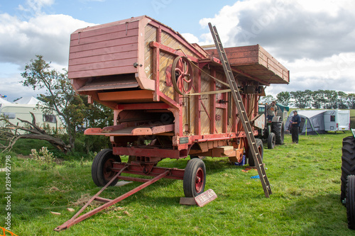 Vintage Threshing machine