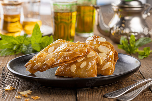 Briouat Moroccan sweet pastry