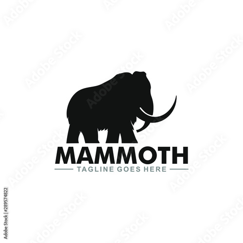 template mammoth logo