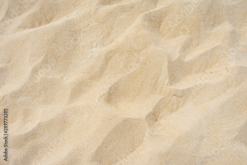 Beautiful Beach Sand Texture Of Background.