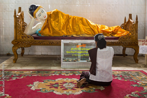 Chauk Htat gyi-Pagode in Myanmar