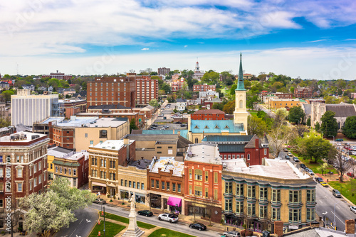 Macon, Georgia, USA downtown cityscape