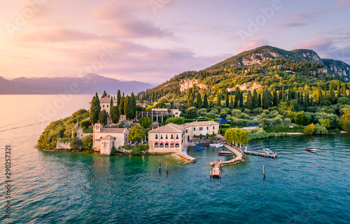 Punta San Vigilio, Verona province, Garda Lake, Veneto, Italy