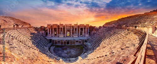 Amphitheater in the ancient city of Hierapolis