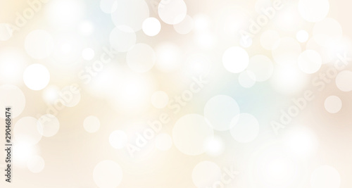 Abstract bokeh lights background vector illustration