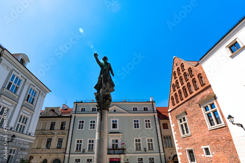 Krakow, Poland. Monument to Peter Skarga