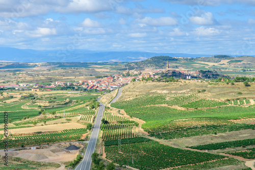 countryside fields of la rioja, Spain