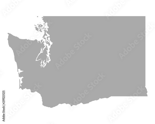 Karte von Washington