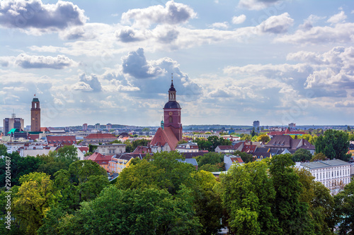 Old town Berlin Spandau panoramic view