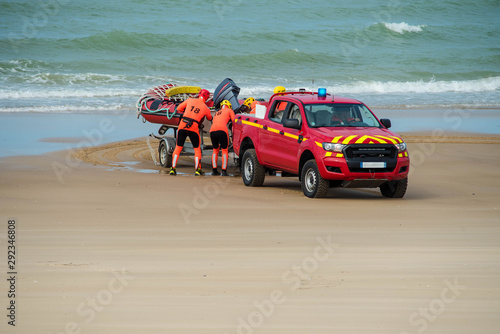 intervention des sauveteurs en mer 