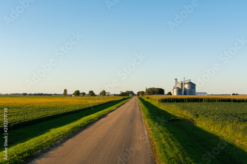 Open country road