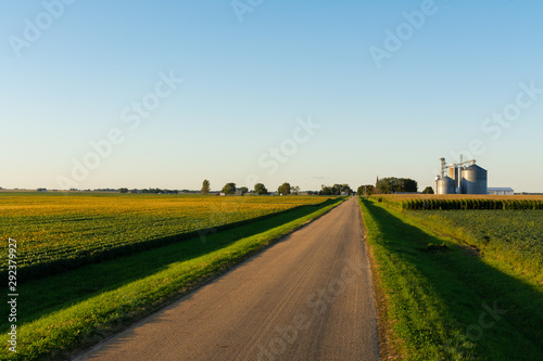 Open country road