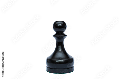 Chess pawn isolated on white background