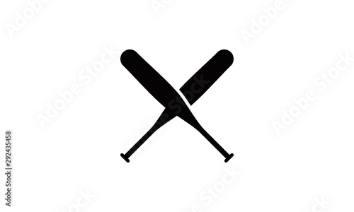 baseball stick logo