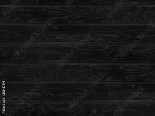 black wooden texture - seamless background