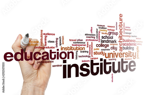 Institute word cloud