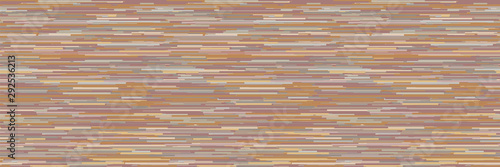 Muted marl ikat seamless border pattern. Blended gradient dye texture textile. Vector cotton melange earthy ribbon trim edge. Space dyed with blurred woven heathered spic color. Vector eps10 