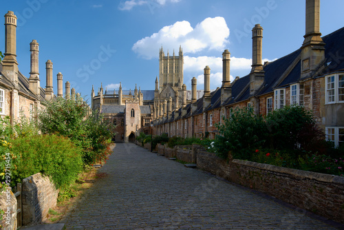 Vicars Close, Wells, Somerset, UK. Oldest medieval street in Europe