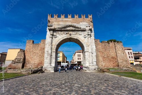 rimini a tourist town on the adriatic coast