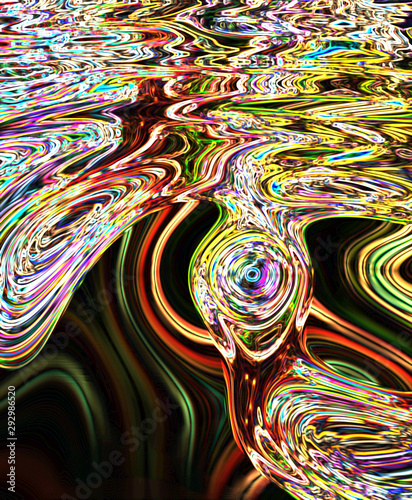 Blurred colorful light. Artwork for creative graphic design