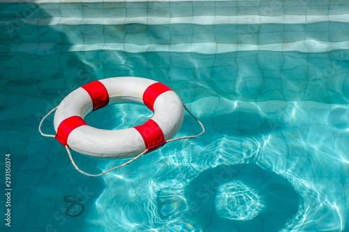 Life Ring at the Swimming pool.