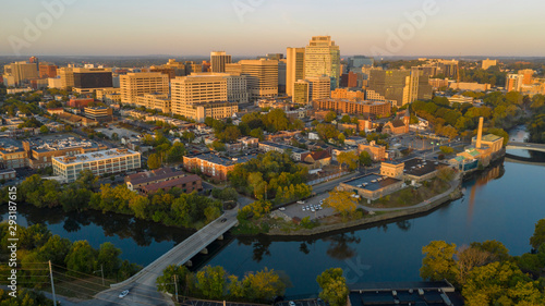 The Delaware River Flows Smoothly By Wilmington at Dawn